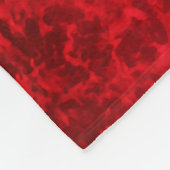 エチオピア国旗 – 海波 フリースブランケット (角)