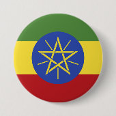 エチオピア国旗 缶バッジ (正面)
