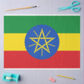 エチオピア国旗 薄葉紙 (クラフト)
