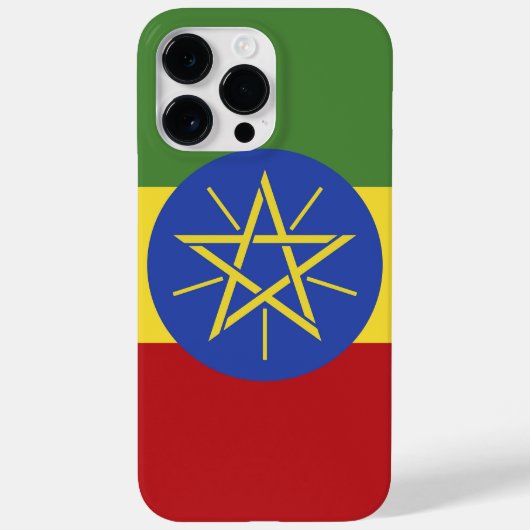 エチオピア国旗 Case-Mate iPhoneケース (裏面)