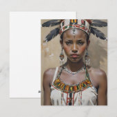 エチオピア女性C シーズンカード (正面/裏面)