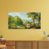 エチオピア宦官の洗礼 キャンバスプリント (インサイチュ (リビング))