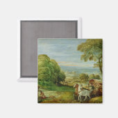 エチオピア宦官の洗礼 マグネット (正面/裏面)