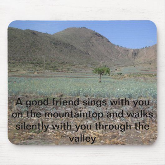 エチオピア山のmousepad マウスパッド (正面)