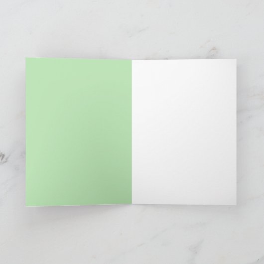 エチオピア挨拶カード カード (内部)