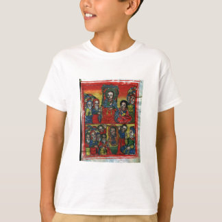 エチオピア教会絵画-子供のためのTシャツ Tシャツ
