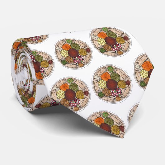 エチオピア料理フードプラッタInjera Wat Lentils ネクタイ (ロール)