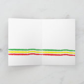 エチオピア新年グリーティングカード カード (内部)