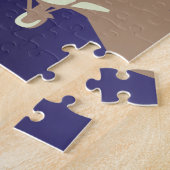 エチオピア旅行ポスター ジグソーパズル (側面)