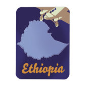エチオピア旅行ポスター マグネット (縦)