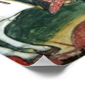 エチオピア正教テワヒド絵画教会のポスター ポスター (角)