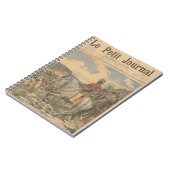 エチオピア皇帝Menelik IIのLe Petit Journal ノートブック (左側)