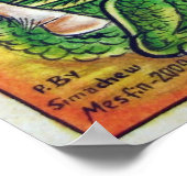 エチオピア絵画教会 – Kidus Gabriel Poster ポスター (角)