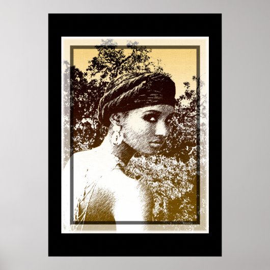 エチオピア美しい ポスター (正面)