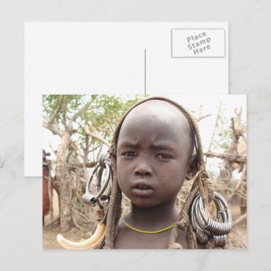 エチオピア8 ポストカード (正面/裏面)