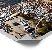 エチオピア – アジスアベバ – 賑やかな中心 –  ポスター (角)