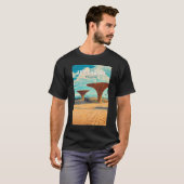 エチオピア アディスアベバ 旅行 アート ヴィンテージ Tシャツ (正面フル)