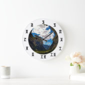 エチオピア・アフリカ時間 – 丸（大）壁時計 ラージ壁時計 (ホーム)