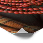 エチオピア：オモ川流域の下部、オモ・デルタ、 ポスター (角)