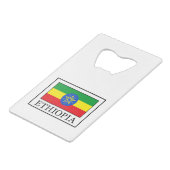 エチオピア クレジットカード栓抜き (正面アングル)