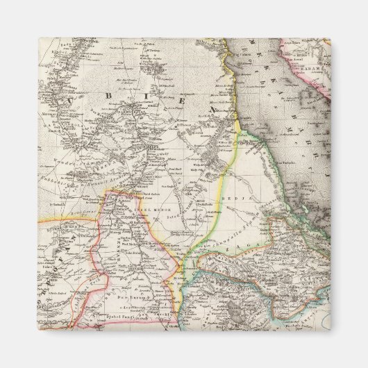 エチオピア，スーダン マグネット (正面)