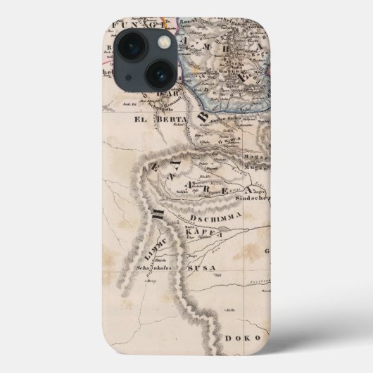 エチオピア、ソマリア、アフリカ Case-Mate iPhoneケース (裏面)