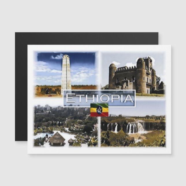 エチオピア – モザイク –  (正面/裏面)