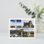 エチオピア – モザイク – ポストカード (スタンド正面)