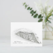 エチオピア，ラリベラ，ジョルギ ポストカード (スタンド正面)