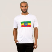 エチオピア 国旗 Tシャツ (正面フル)