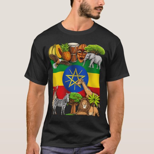 エチオピア Tシャツ (正面)