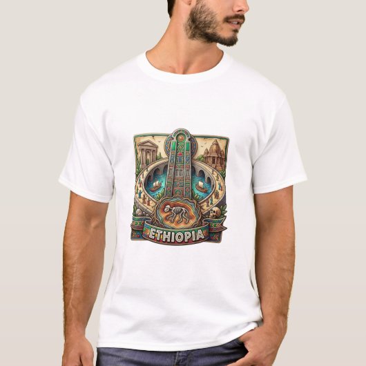 エチオピア Tシャツ (正面)
