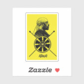 エチオピアAdwa Menelikステッカー シール (シート)