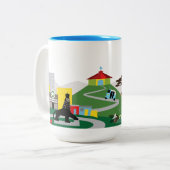 エチオピアMug ツートーンマグカップ (正面左)