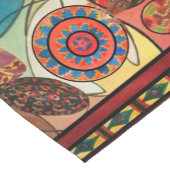 エチオ伝統的ピアテーブルランナー ショートテーブルランナー (コーナー)