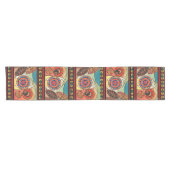 エチオ伝統的ピアテーブルランナー ショートテーブルランナー (横)