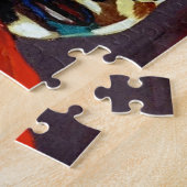 エチカラフルー芸術、アフリカの母子 ジグソーパズル (側面)