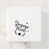 エチケットのエンバラージュ – Joyeux Noel - N&B フェイバータグ (インサイチュ)
