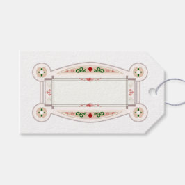 エチケットカドーレトロデスタイルアルトデコ ギフトタグ