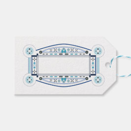 エチケットカドーレトロデスタイルアートデコ ギフトタグ