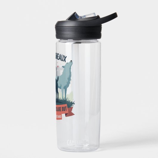 エチョコントルプレシブ – バッジ#BalanceTonTyra ウォーターボトル (左面)