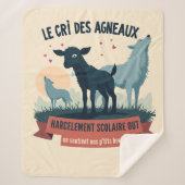 エチョコントルプレシブ – バッジ#BalanceTonTyra シェルパブランケット (正面)