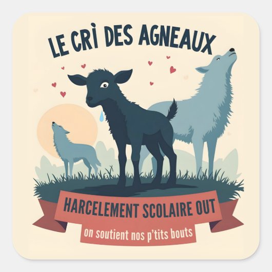 エチョコントルプレシブ – バッジ#BalanceTonTyra スクエアシール (正面)