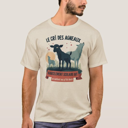 エチョコントルプレシブ – バッジ#BalanceTonTyra Tシャツ (正面)