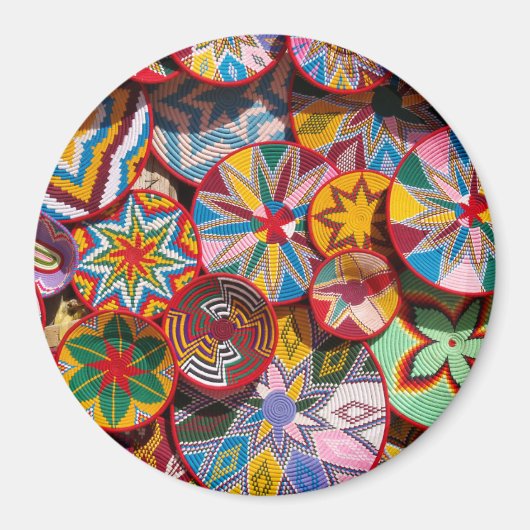 エチ伝統的オピアバスケット マグネット (正面)