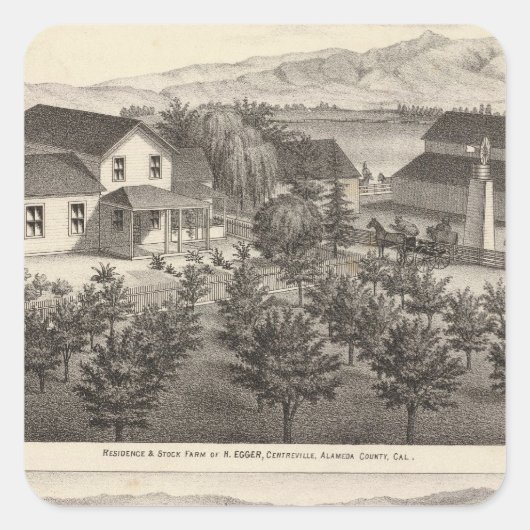 エッガー、ヘインレジデンス、ファーム スクエアシール (正面)