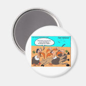 エックシーおもしろいギフトT&収集品のブザード マグネット (正面/裏面)