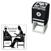 エックスリバイス蔵書票デコ書レディーズデスクカスタム セルフインキングスタンプ (インサイチュ)