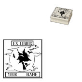 エックスリリス蔵書票 ラバースタンプ (押印)