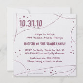 エックハロウィーン招待状 招待状 (裏面)